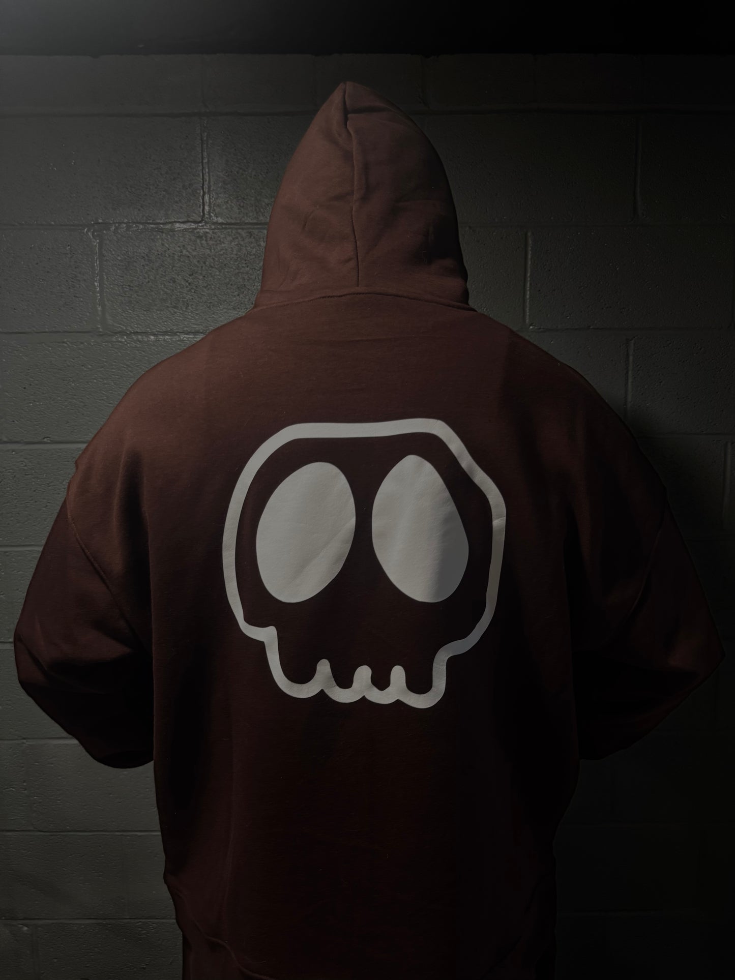 Withered Brown Oversized Hoodie