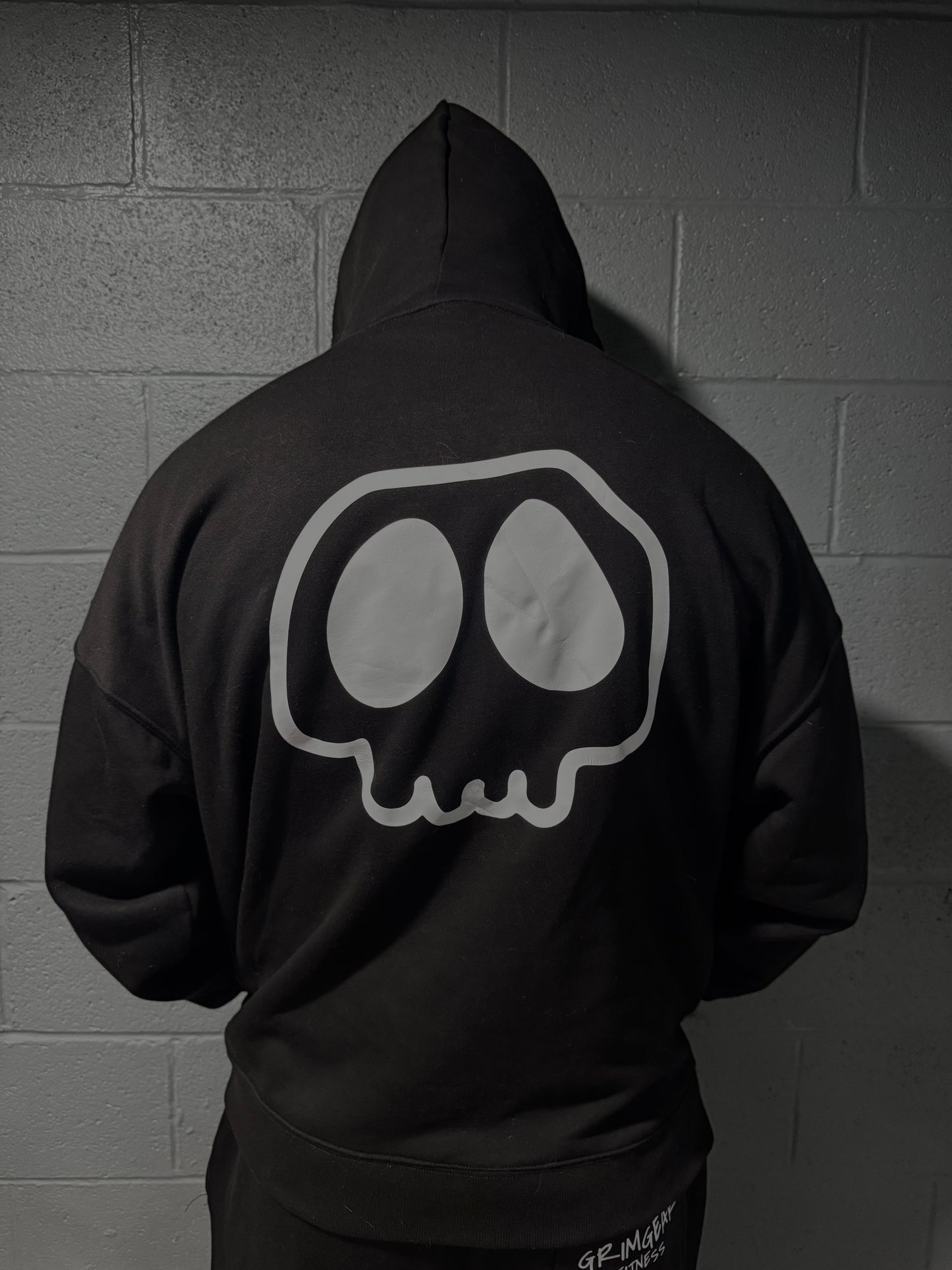 Obsidian Black Oversized Hoodie